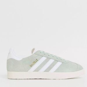 Mint Green Adidas Gazelle Sneakers